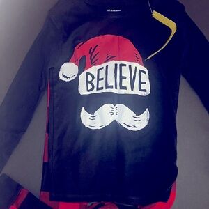 NWT - “believe” unisex pj set!